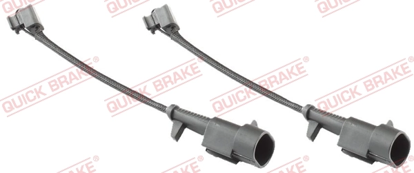 Warning Contact, brake pad wear